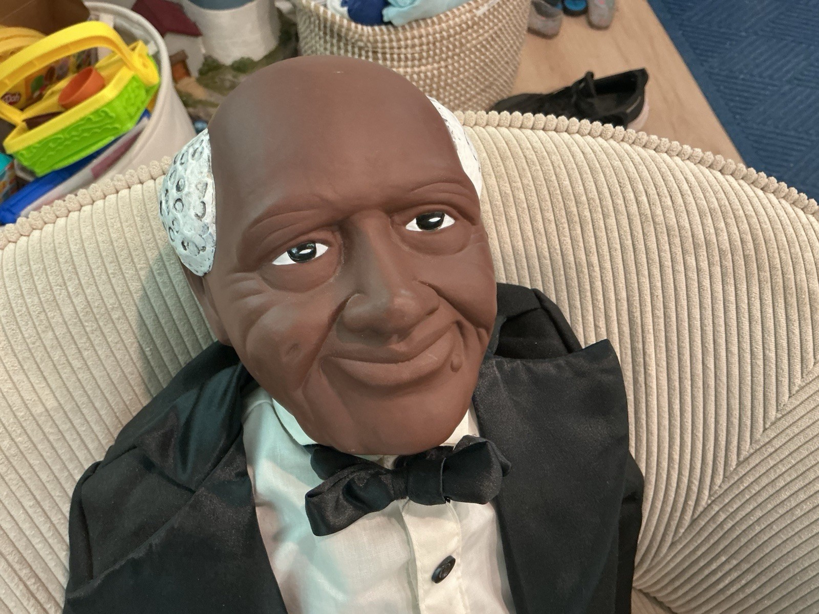 Vintage 1986 Billie Peppers “Old Friends” African American Butler Doll, UNIQUE!