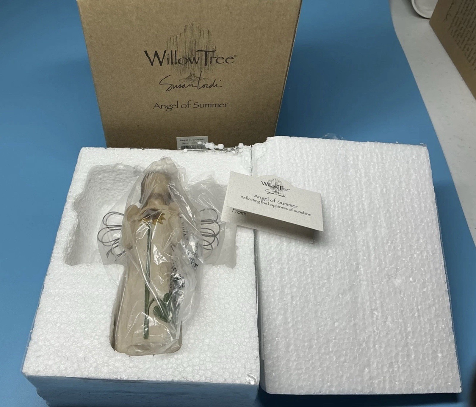Willow Tree Figurines set of 3: ANGEL OF SPRING, SUMMER, AUTUMN by Susan Lordi