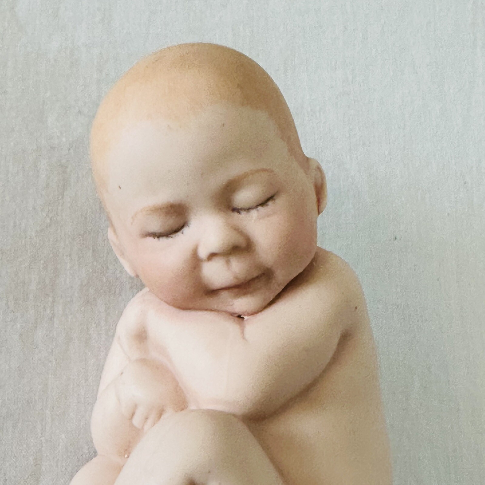 Real People Dolls Baby Figurine Katelyn Marie SK 04 2002 Sleeping Infant 4″ Long