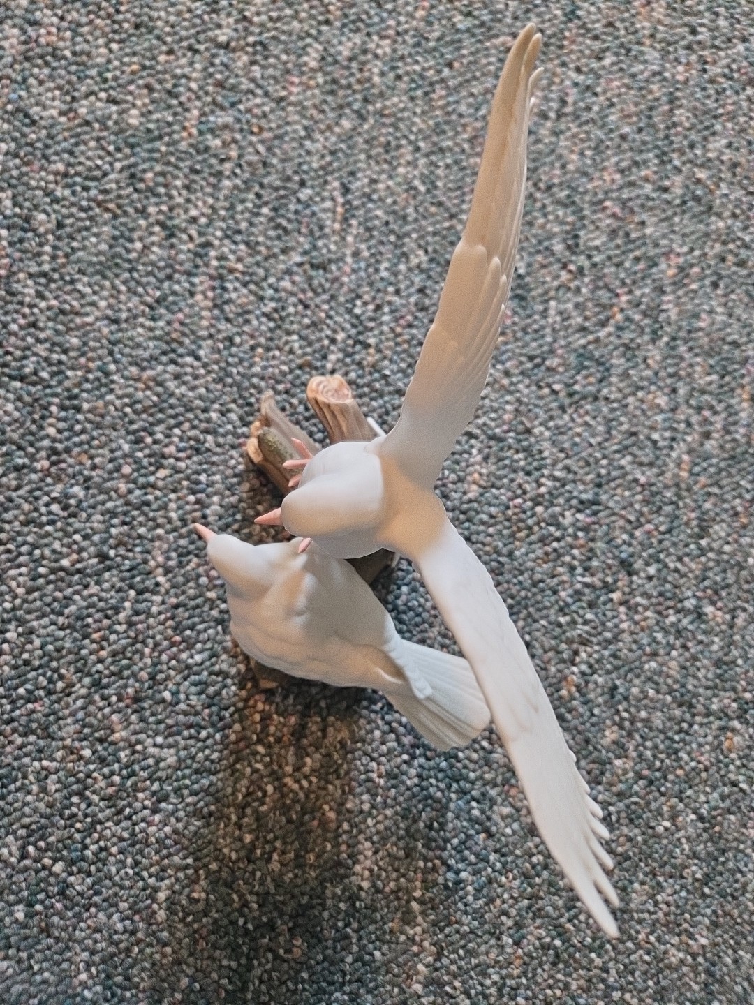 HOMECO Masterpiece Porcelain Love Birds Vintage 1985