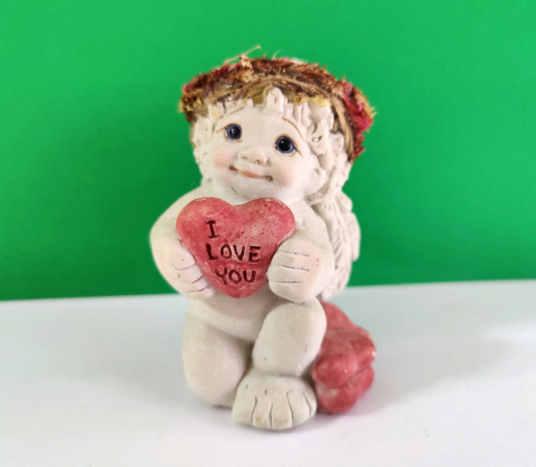 Dreamsicles I LOVE YOU Valentine’s Day Cherub Angel Cast Art Figurine
