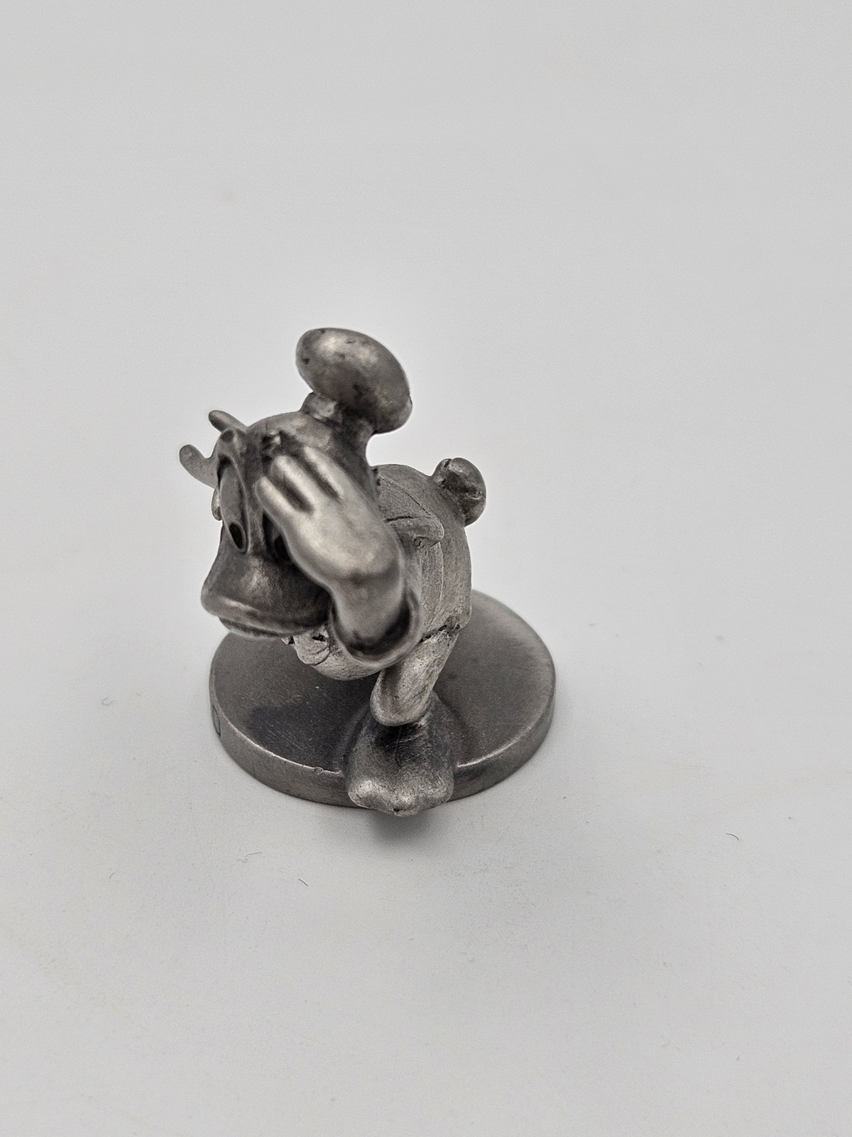 Walt Disney Productions Fine Pewter Donald Duck Mini Figurine