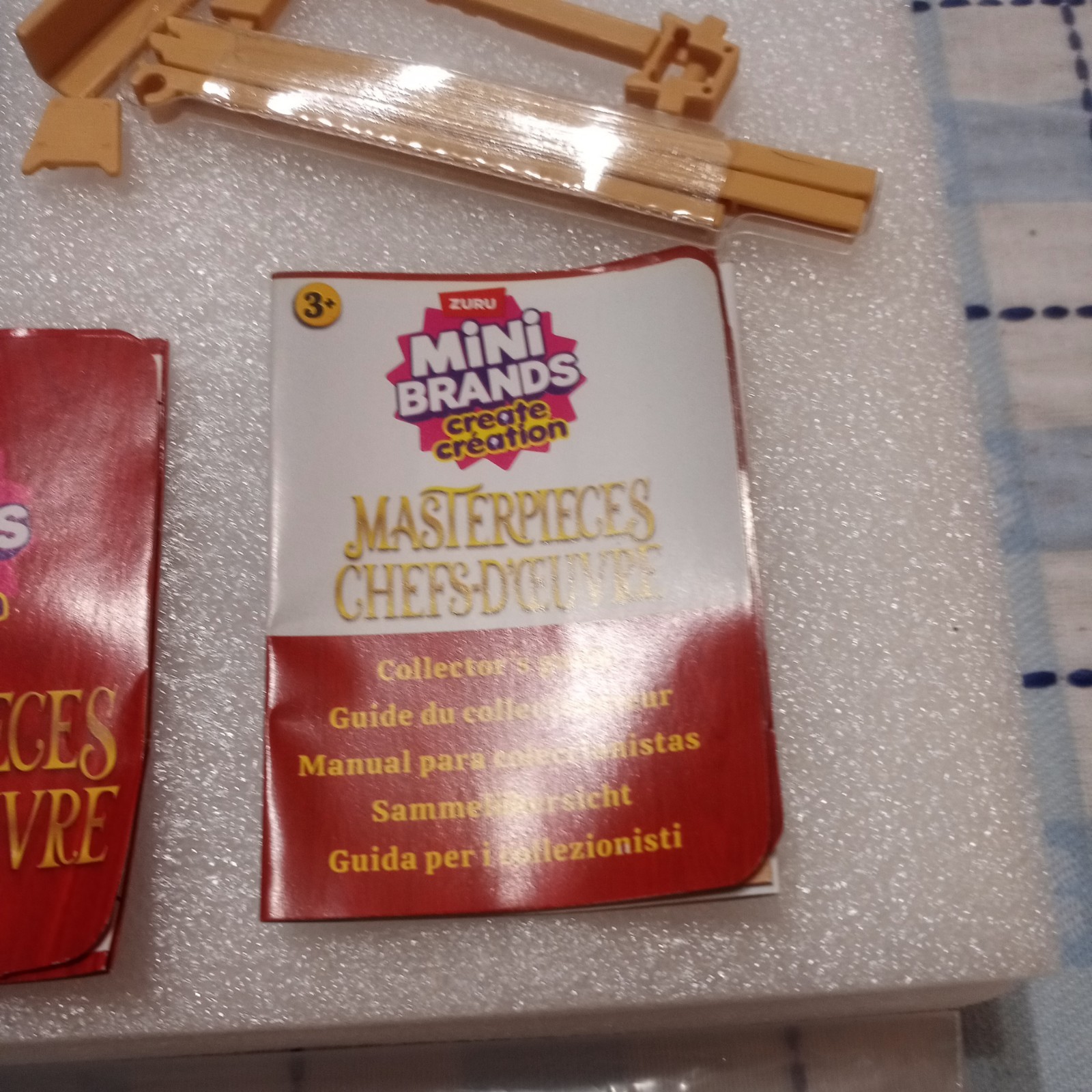 ZURU MINI BRANDS CREATE MASTERPIECE LOT OF 4 ITEMS