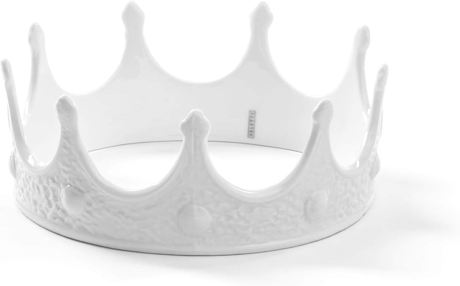 My Crown Porcelain Decor – White Stone 18.5×18.5×7.5 cm