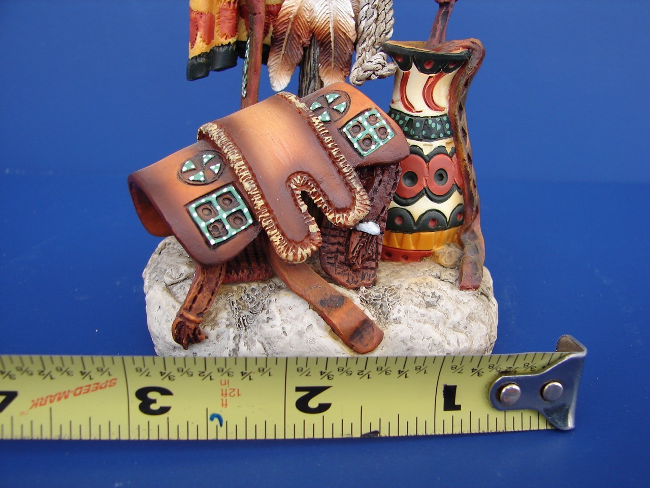 1998 Hamilton Collection BRAVERY Native American Decor Sacred Culture Collection