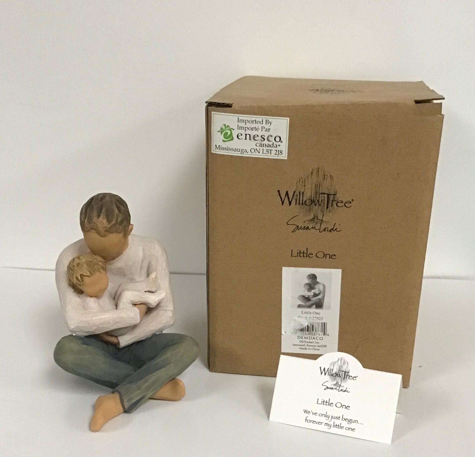Willow Tree – Little One Figurine – 27922 – Dad Holding Child