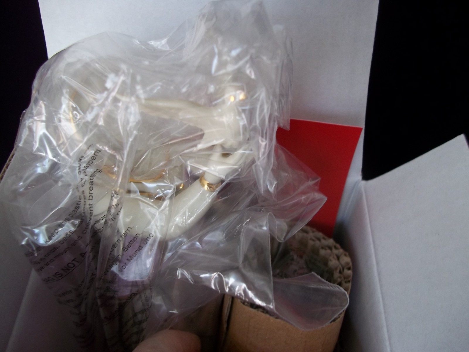 Lenox First Blessing Nativity Dove Seller w/ Basket 2010 HTF Retired NIB 🕊️