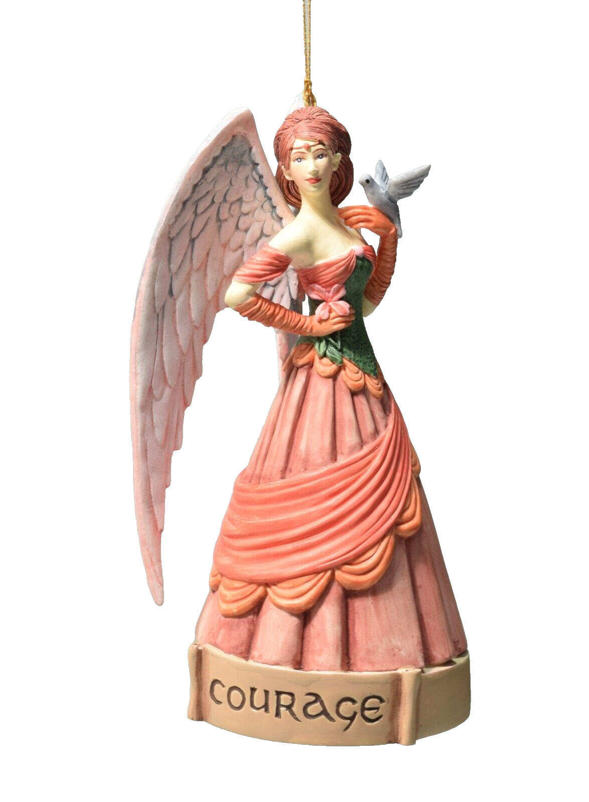 Jessica Galbreth Enchanted Art Fairies Angel – COURAGE Fairy Angel Ornament