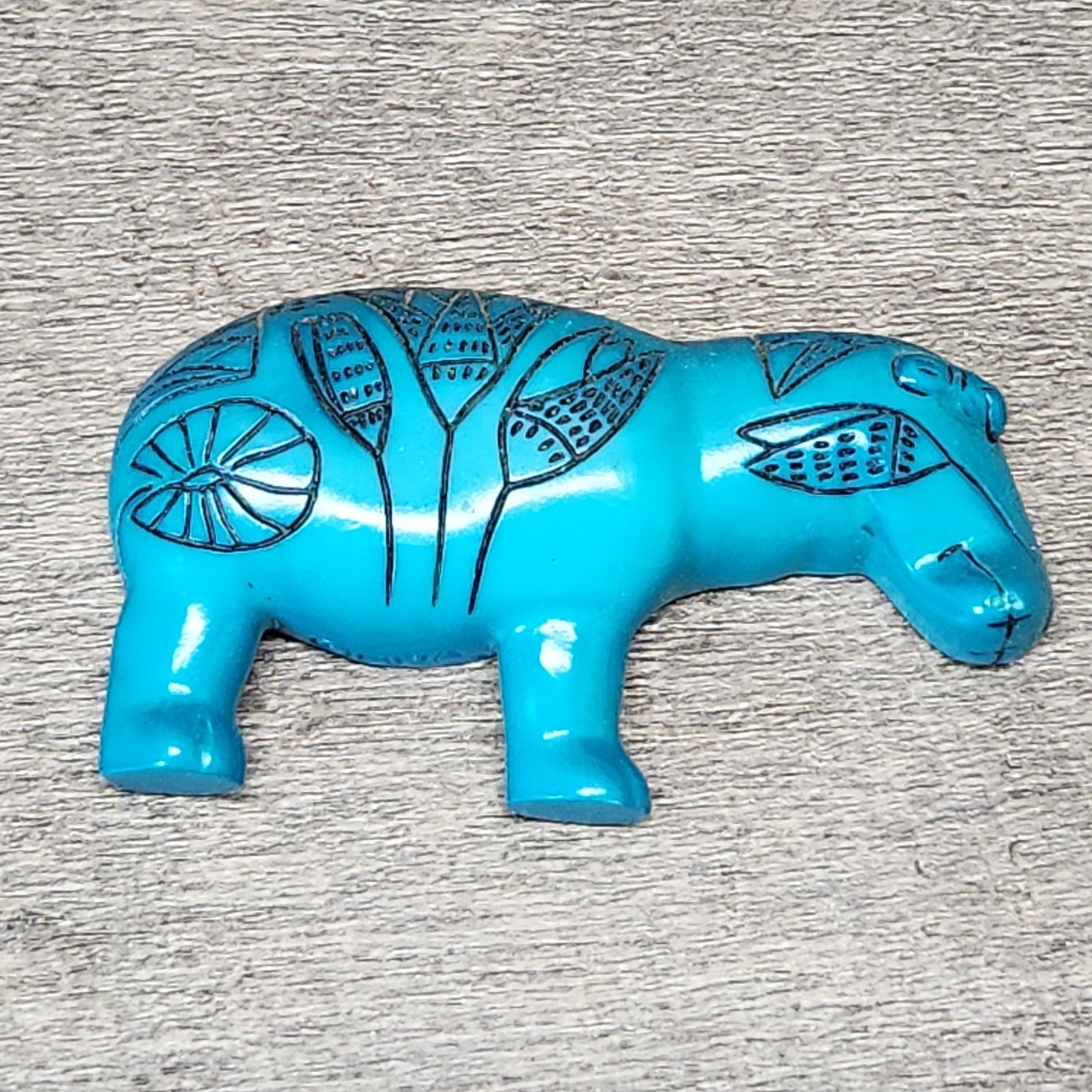 Metropolitan Museum Of Art MMA Blue William The Hippo Egyptian Magnet VTG