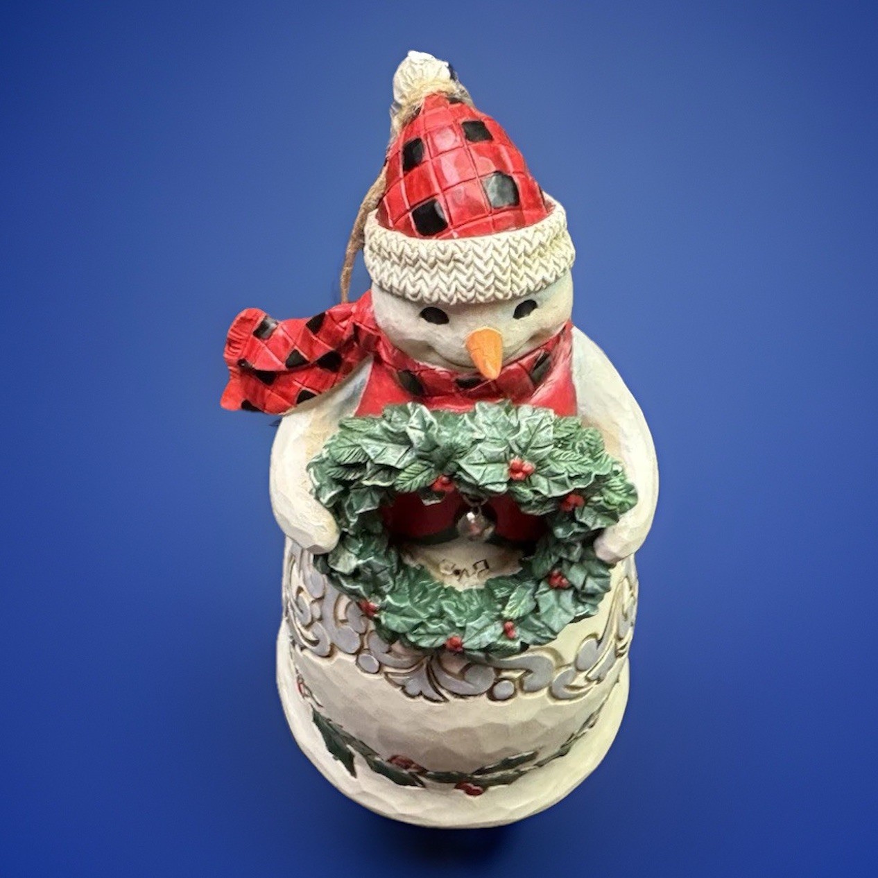 Jim Shore ❄️ “Warm Winter Wishes” ⛄️ Highland Glen Snowman 6012866 Retired NIB