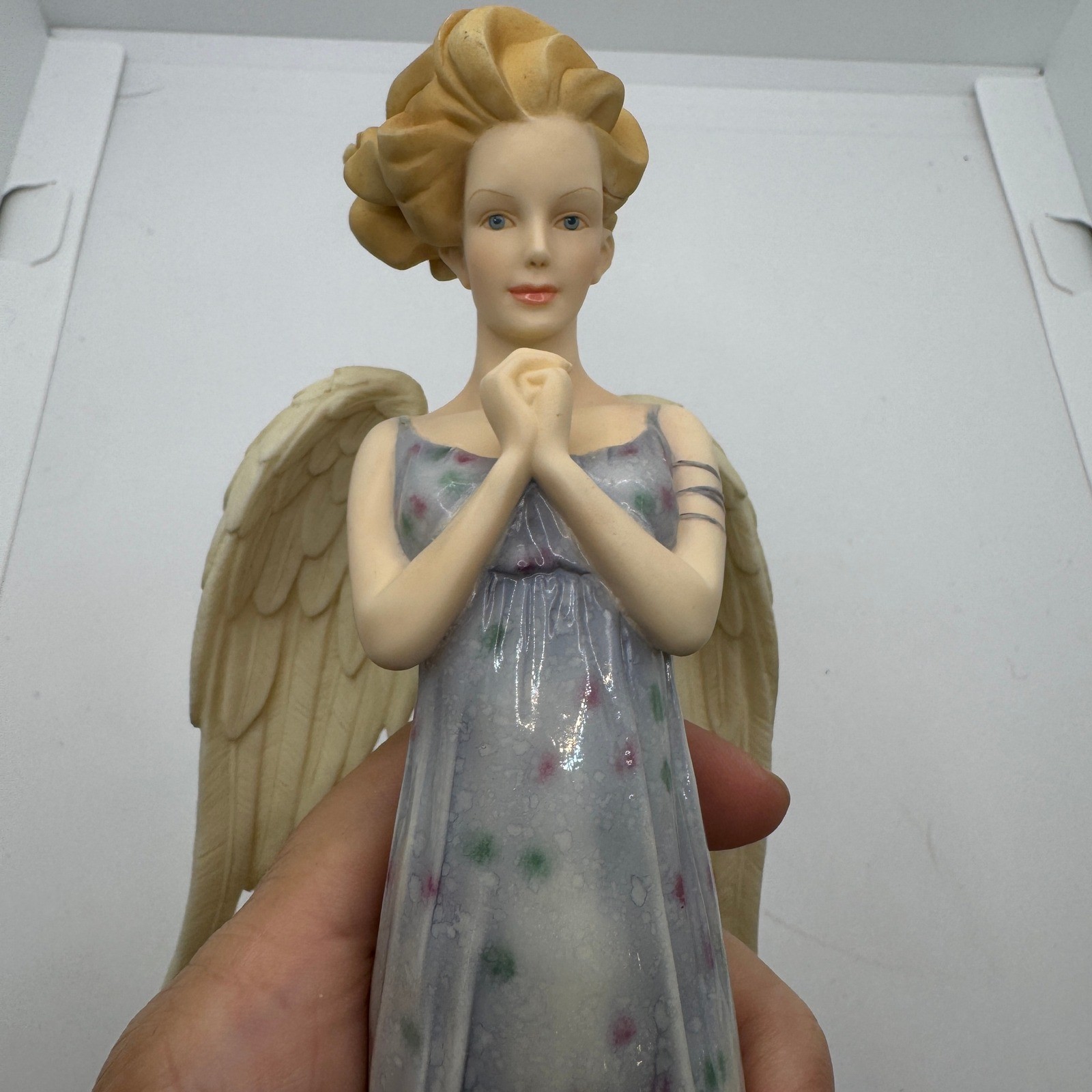 Angels and Company FAITH Angel Figurine Cloudworks 2003 Praying Woman Home Decor