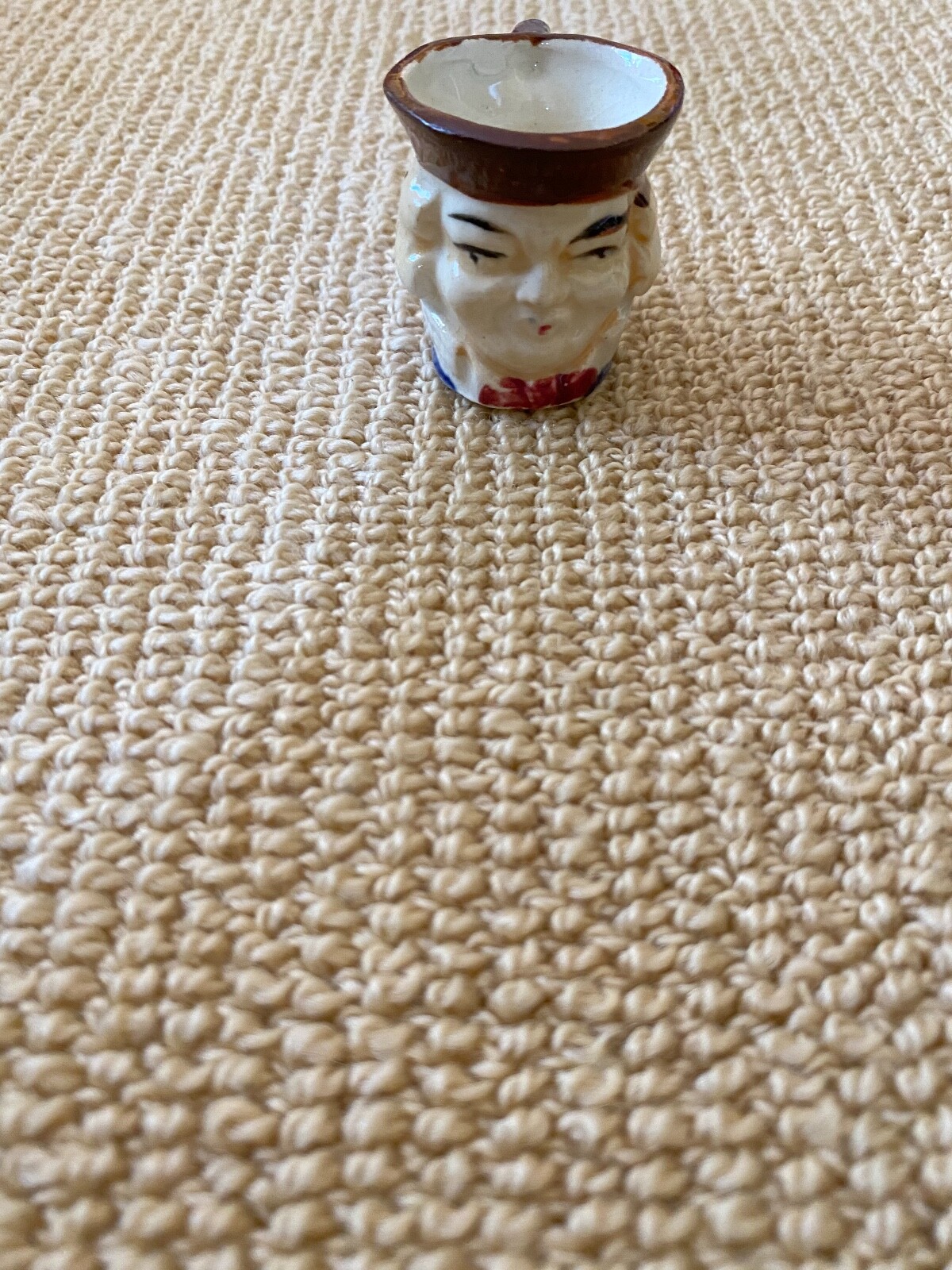 Vintage Toby Mini Mug 1 3/4″