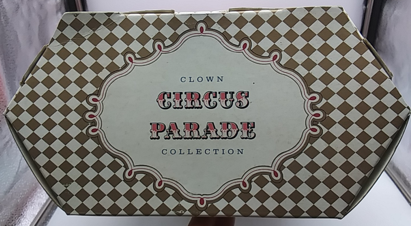 Vintage 1992 Anco Circus Parade Porcelain Clown “FREDRICO” NEW In Damaged Box