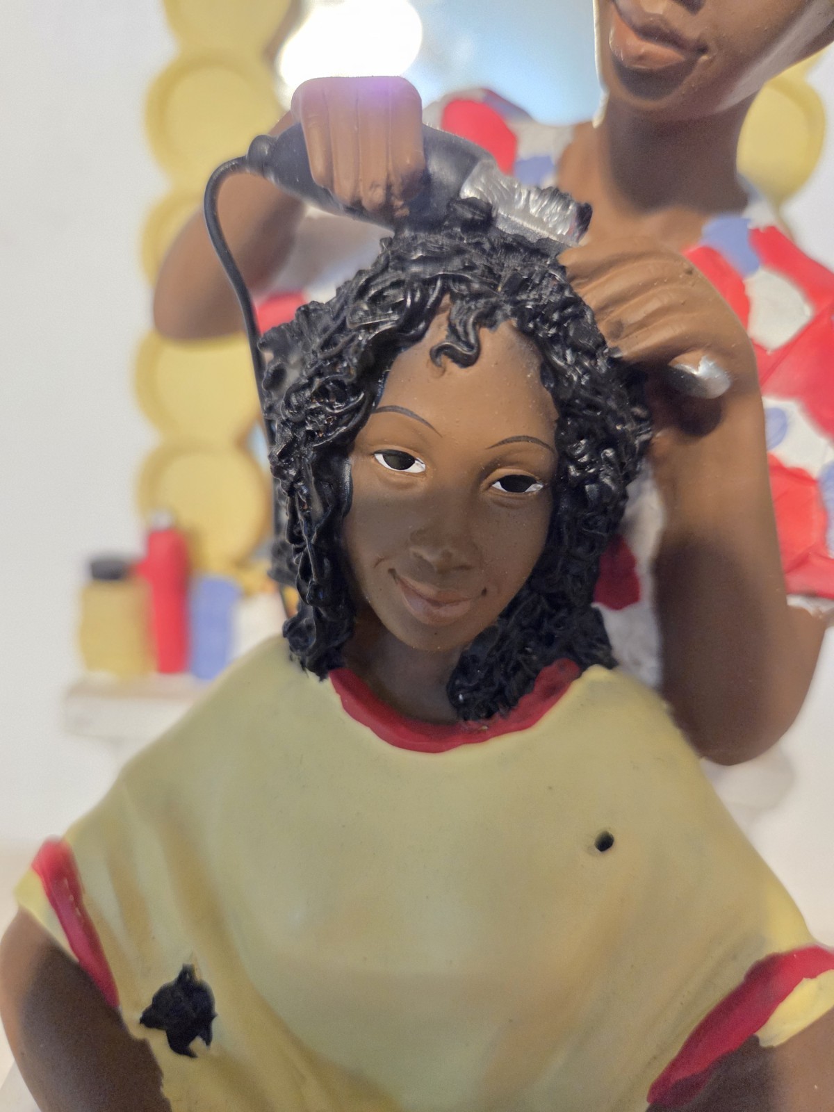 Vintage Black Hair Salon Figurines Not Annie Lee “All That Glitters”