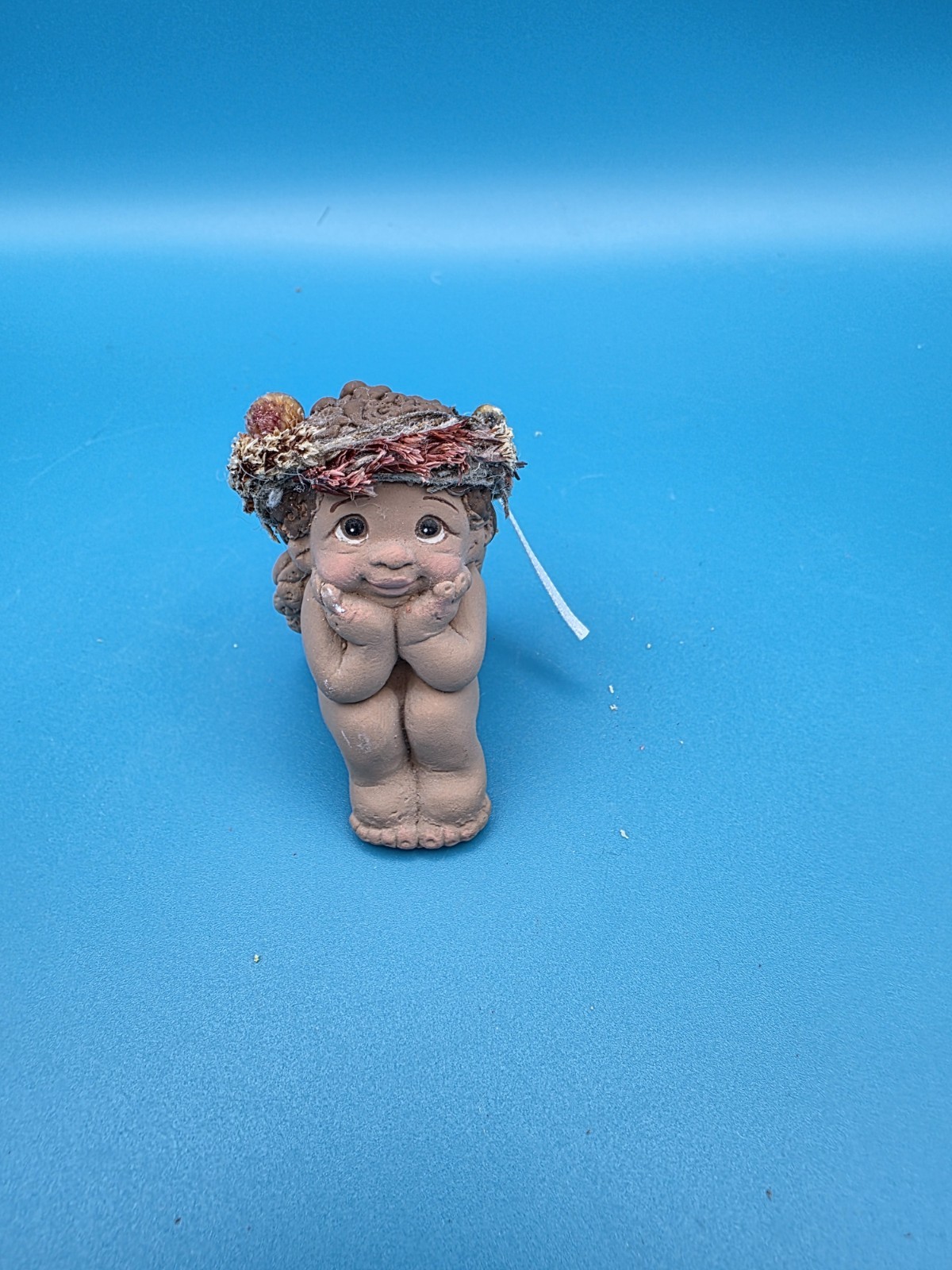 ​Vintage Dreamsicles Angel Figurines – Set of 3 Dark-Skinned Cherubs