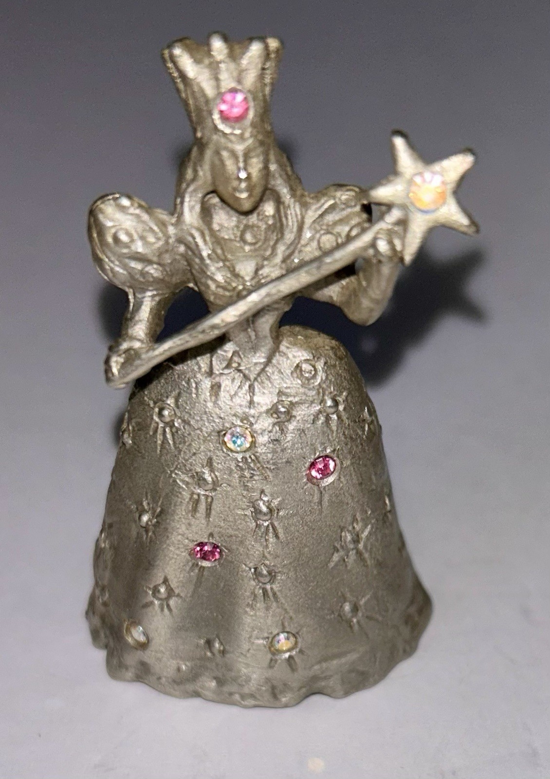 3 Comstock Pewter Wizard of Oz Figurines Glinda, Wicked Witch & Flying Monkey
