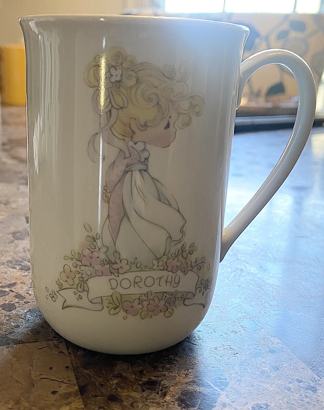 Vintage 1989 The Ensco Precious Moments Collection 8 Oz Coffee Mug- Dorothy