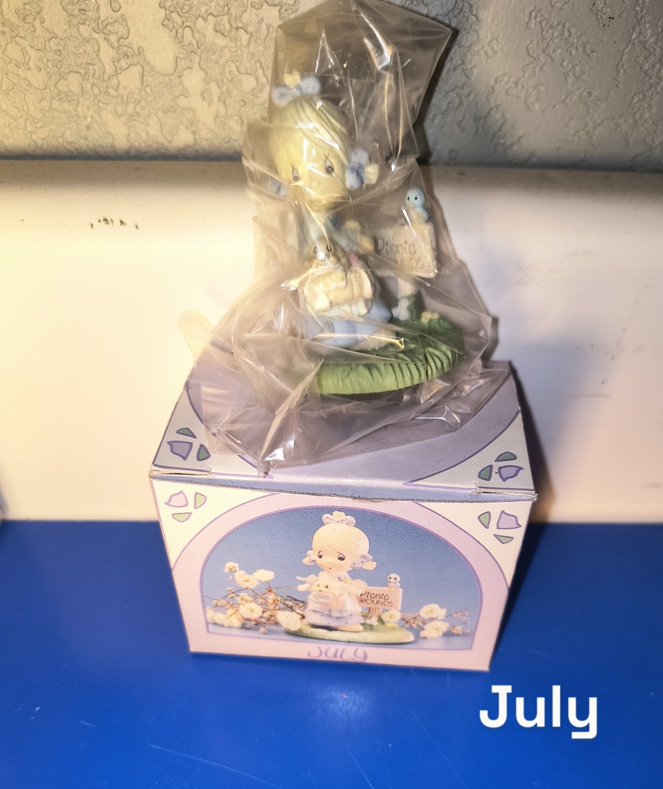 Precious Moments Miniature COMPLETE SET Of 12 Boxed Monthly Figurines