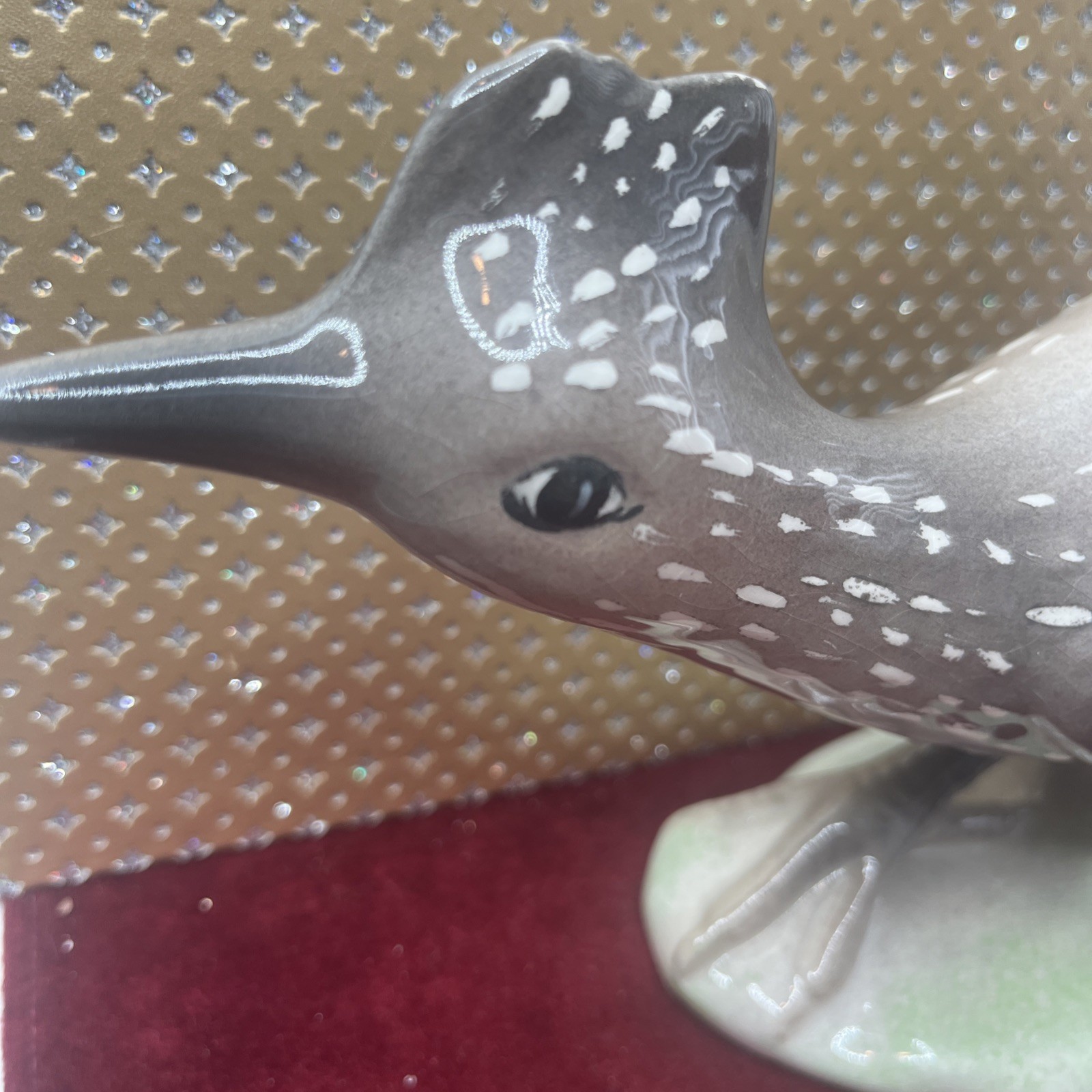 Vintage Handmade Ceramic Roadrunner 14” Length