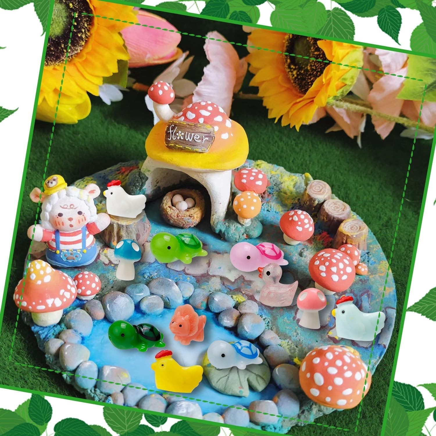 Resin Mini Animals Collection – 420 Pcs