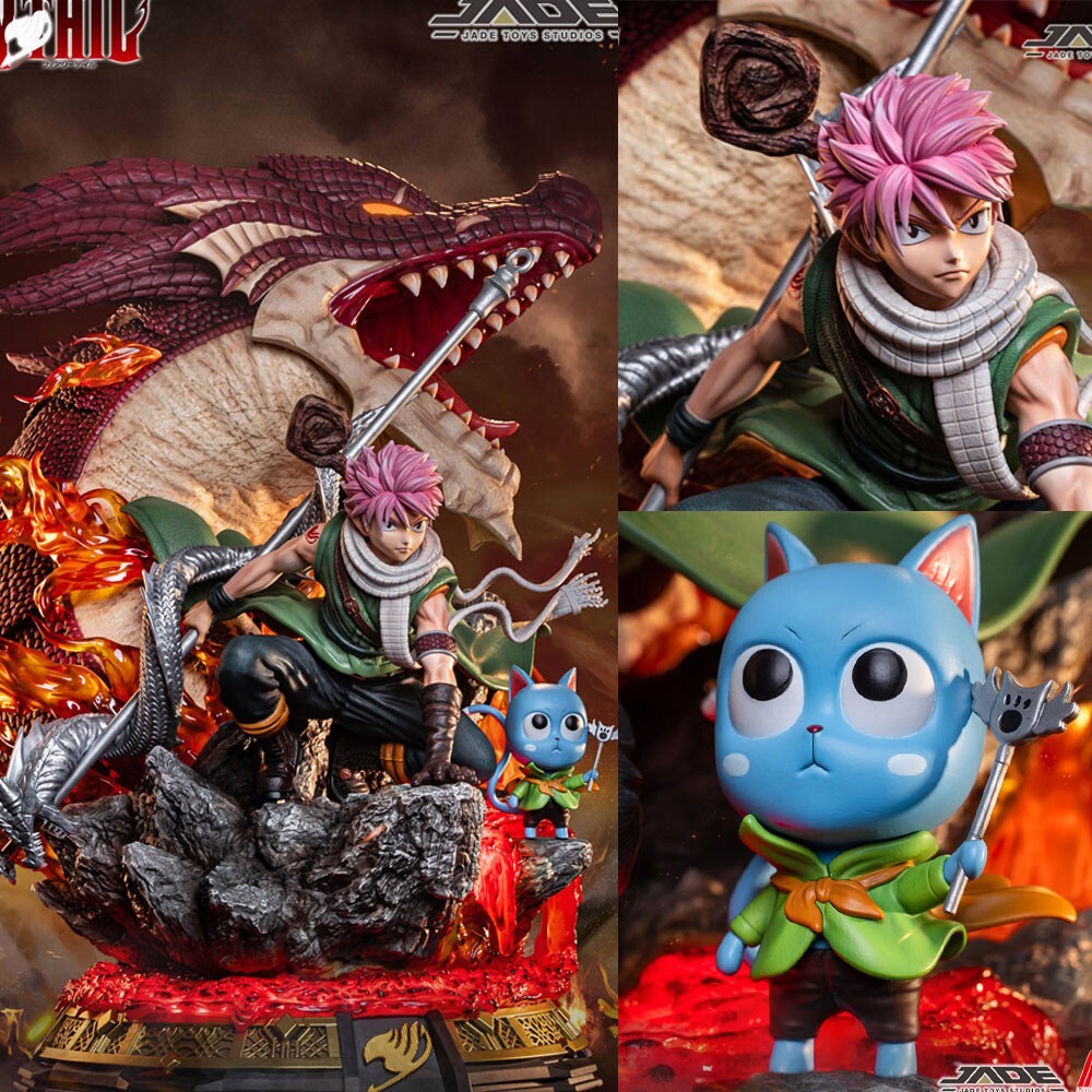 JADE TOYS 1/8 FAIRY TAIL Natsu Resin Model Painted Statue In Stock Limited 666
