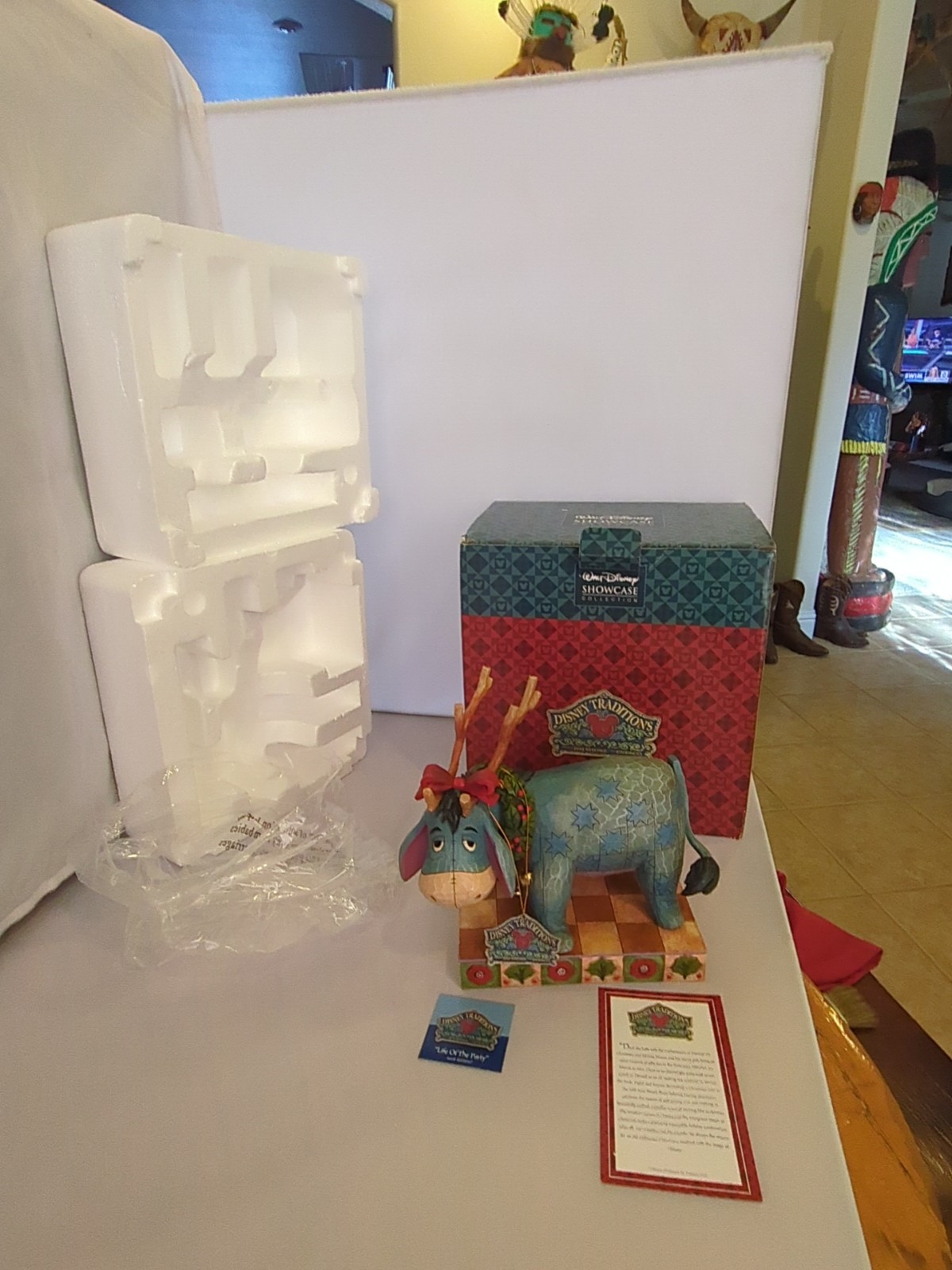 Walt Disney Showcase Eeyore Life Of The Party Jim Shores #4008067 With Box