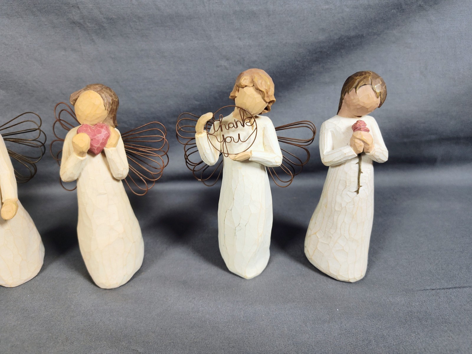 Willow Tree Figurine Lot of 10 Susan Lordi Demdaco Angels Family Collection