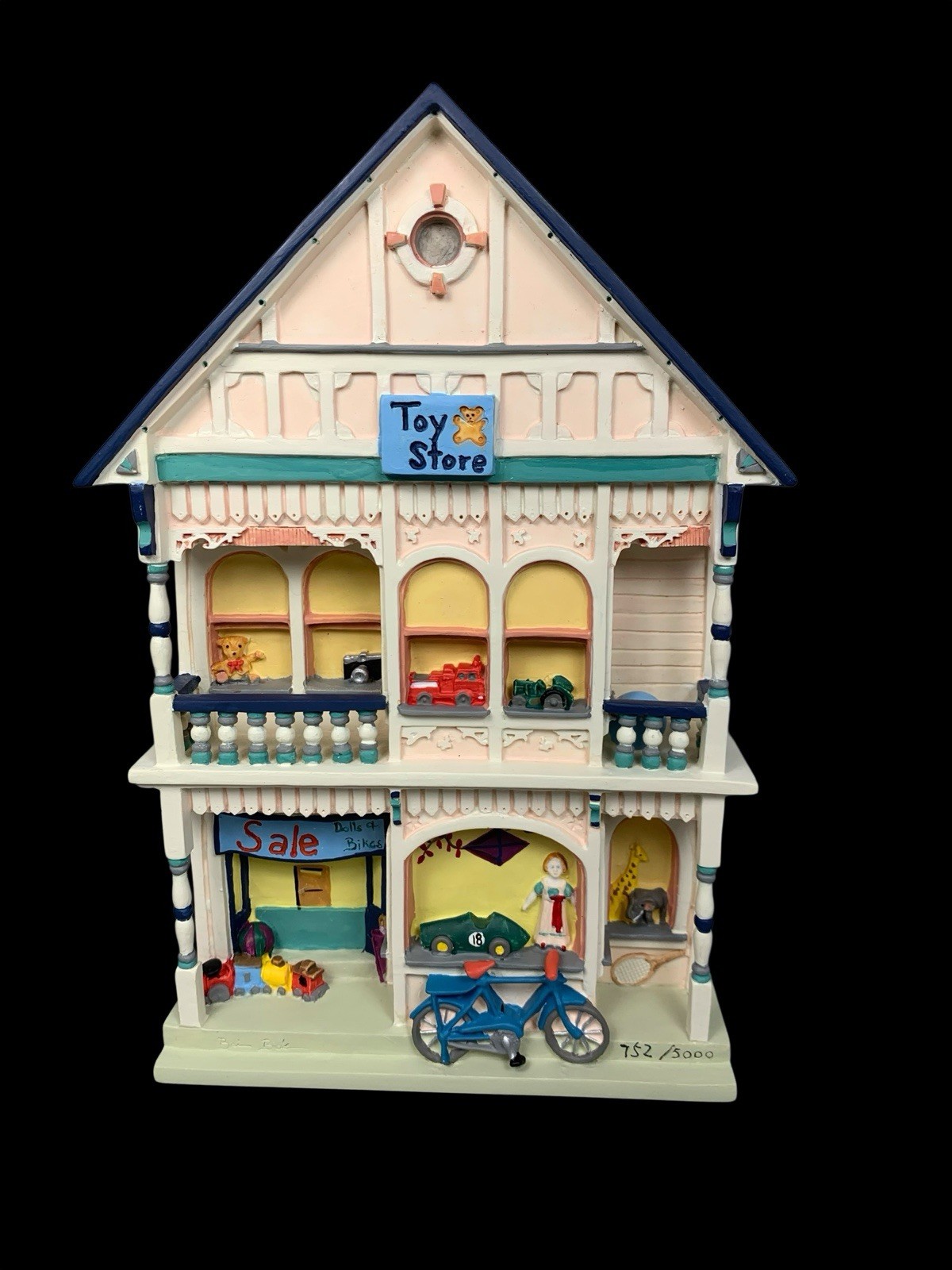 Brian Baker Toy Store on Main Street 99803 Old Town Stores Wall Art / Figurine