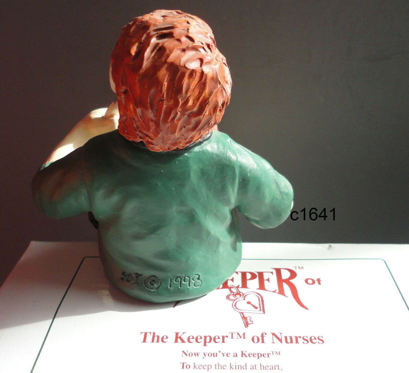 Shenandoah Designs Shelf Sitter KEEPER OF NURSES – new in box