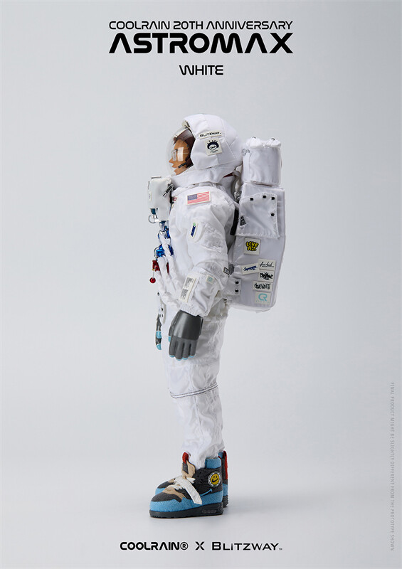 BLITZWAY COOLRAIN ASTROMAX (WHITE) 1/6th Limited Fashion Collectibles Statue New