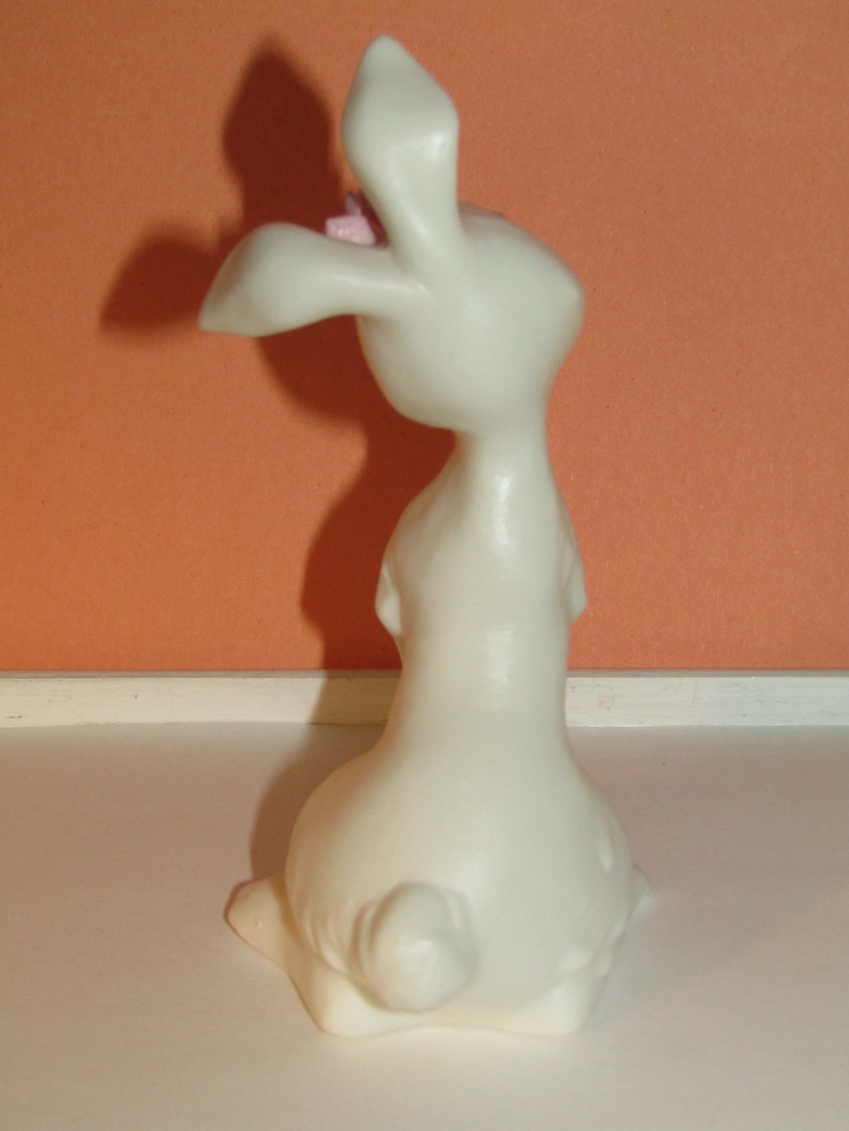 Vtg Lefton Anthropomorphic Easter Bunny Rabbit With Rhinestone Eyes