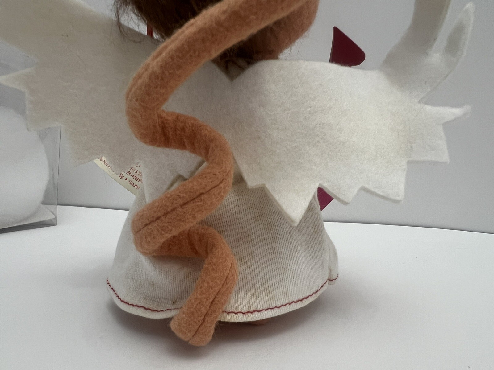 Annalee Macy’s Exclusive 7″ Cupid Tan Mouse 2003 Valentine’s Day Wings in Bag