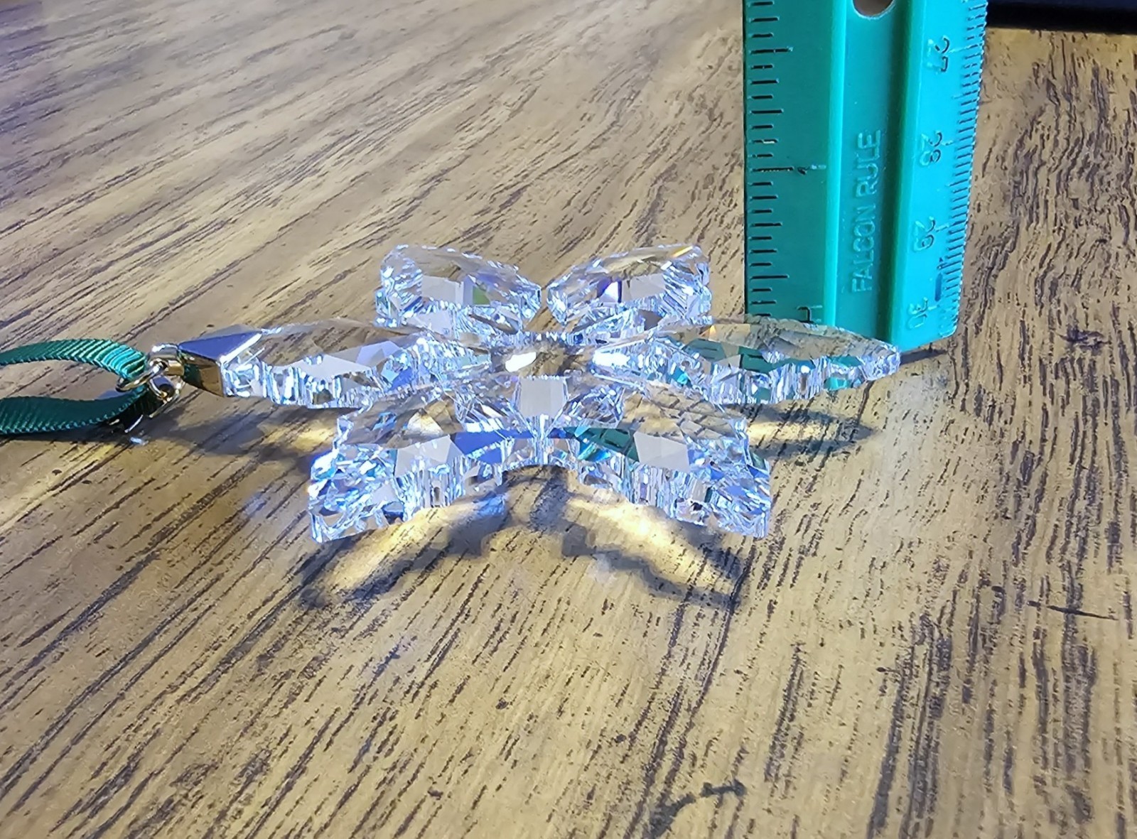 ❄️ Swarovski Crystal 2024 A.E., Large, Winter Snowflake Ornament, w/ Ribbon, NIB