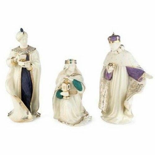 Lenox First Blessing Nativity Three Kings Figurines 3 Wise Men Christmas NEW