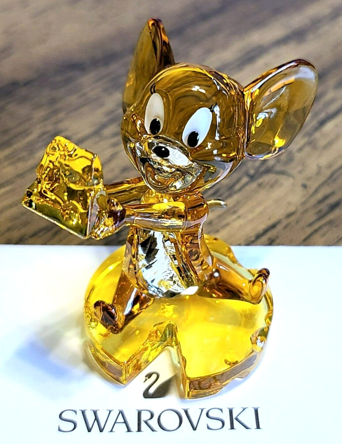 🐭 Swarovski Crystal 2021 Warner Bros. Show, “Jerry the Mouse” Figurine, NIB