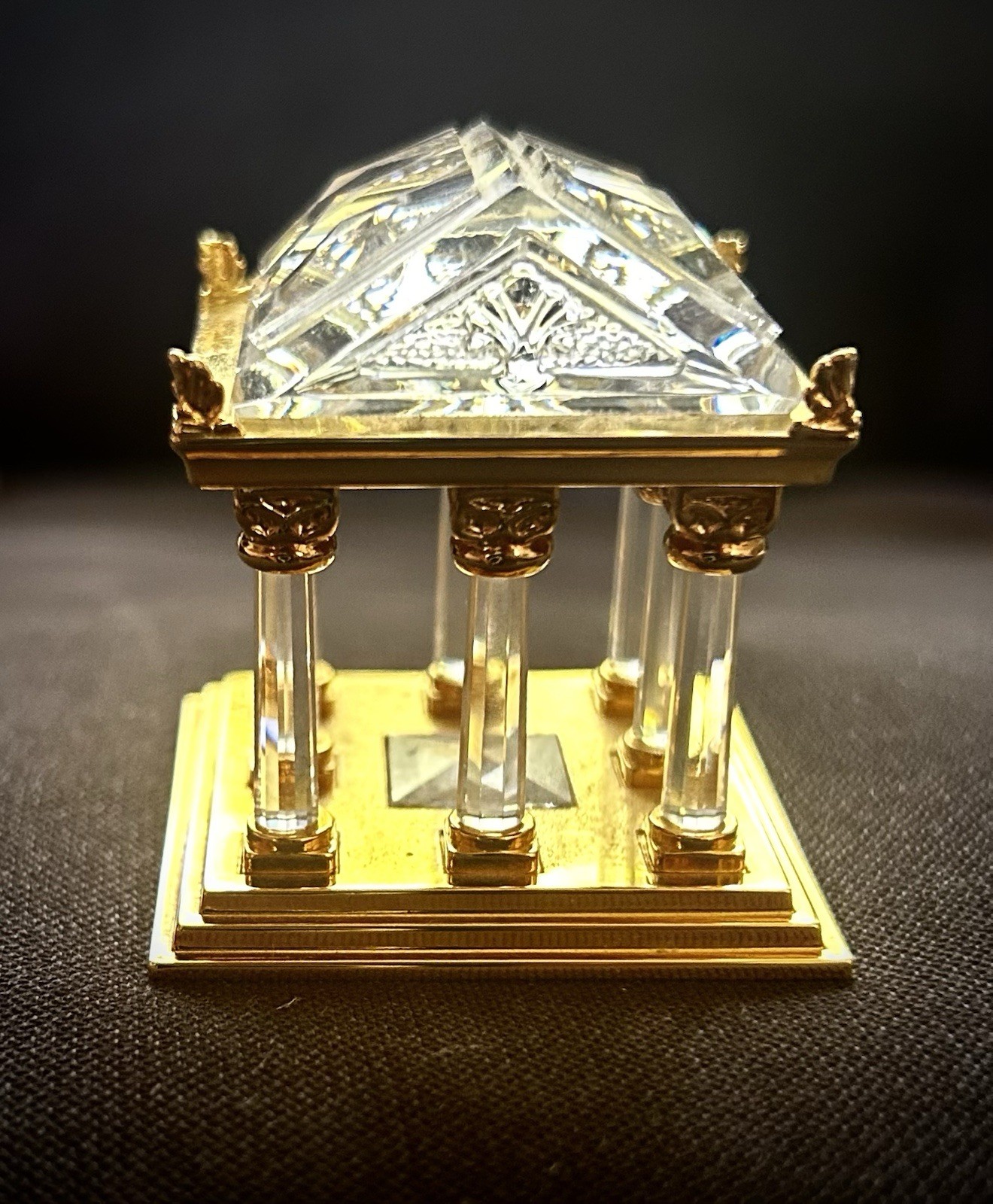 Swarovski Crystal Memories – Journeys- Greek Temple Gold Accents