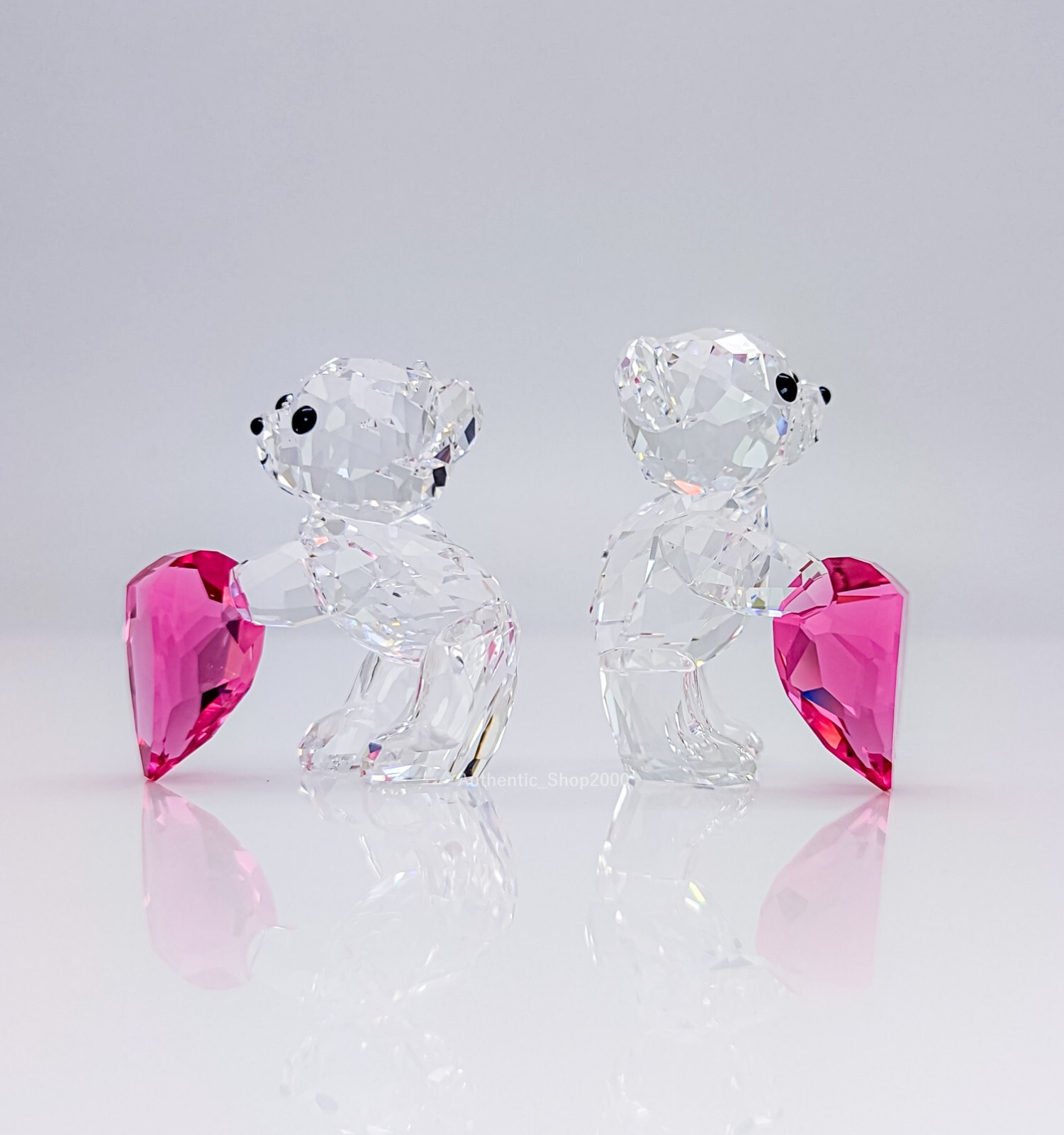 New 100% SWAROVSKI Crystal Kris Bear A Perfect Match Figurine Decor 5690970