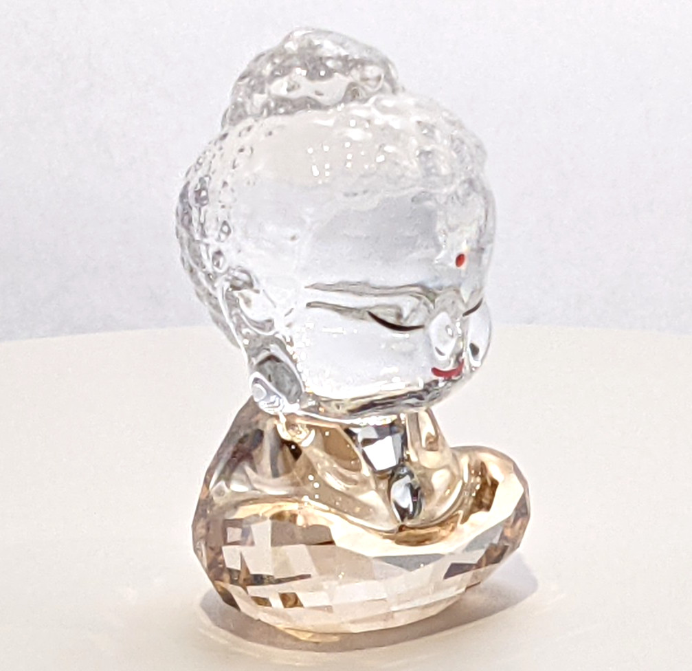 Swarovski Cute Buddha Color Crystal Figurine 5492232 *Genuine* Mint in Box!