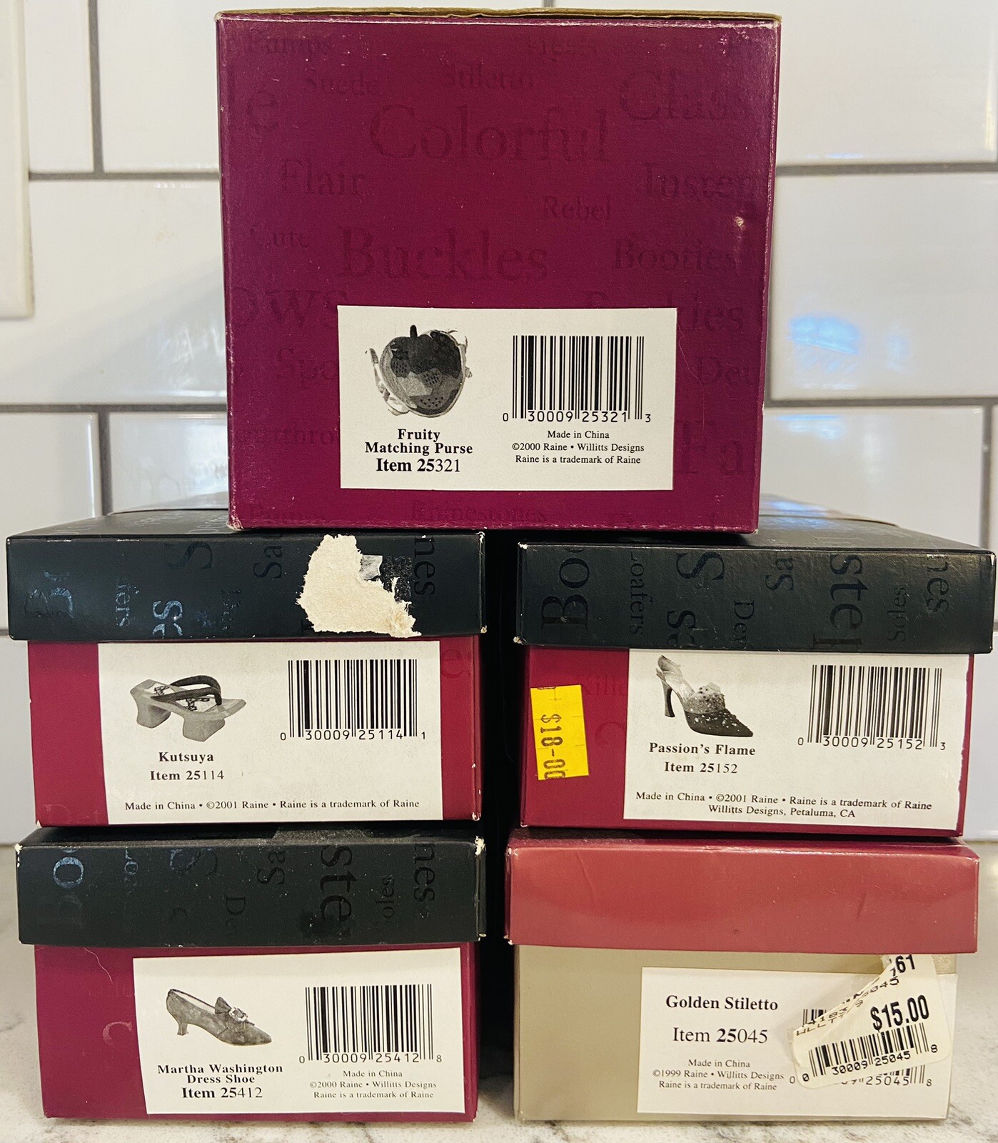 5 – Just the Right Shoe by Raine , PASSIONS FLAME, KUTSUYA, FRUITY PURSE & MORE