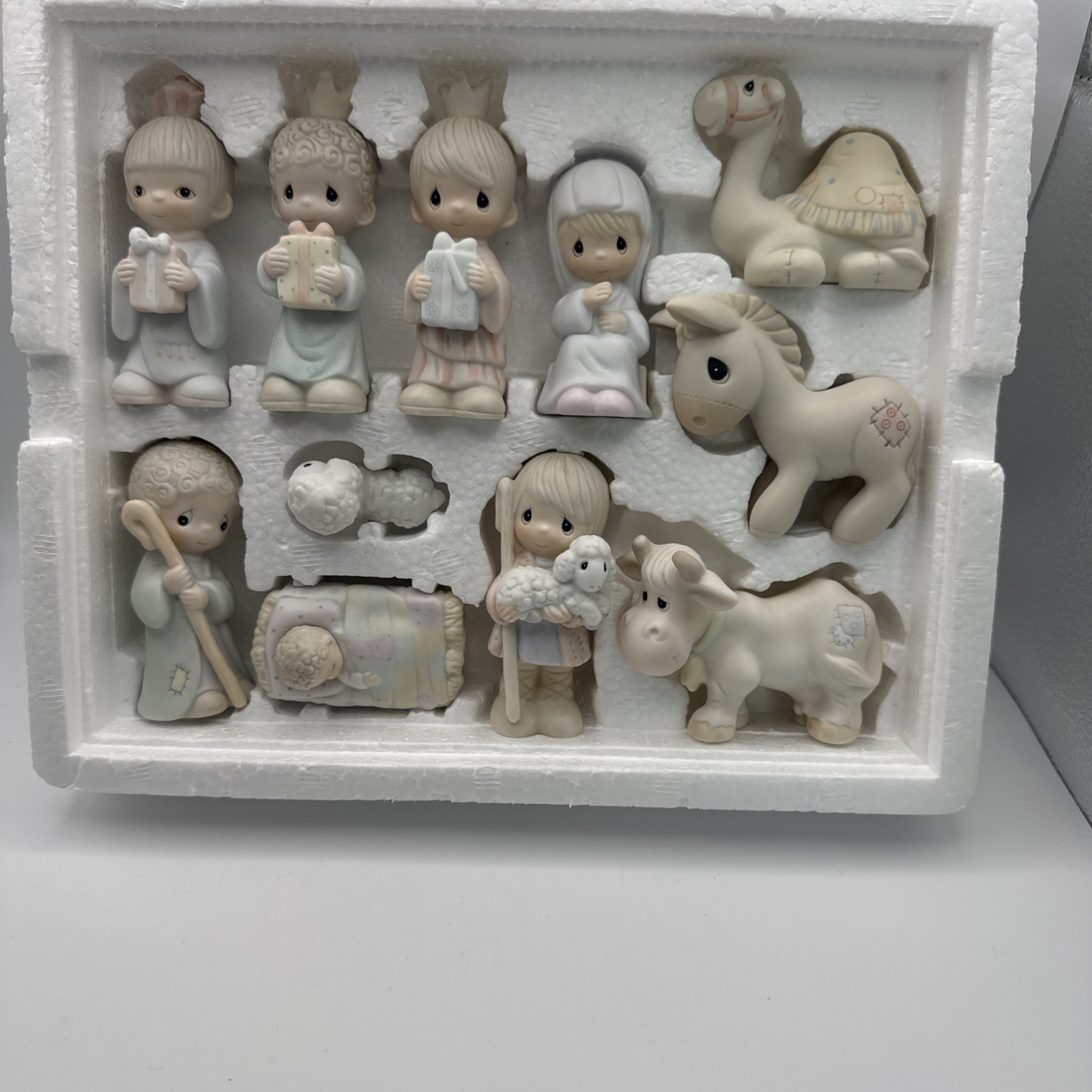Precious Moments Mini Nativity Set E2395 – Come Let Us Adore Him