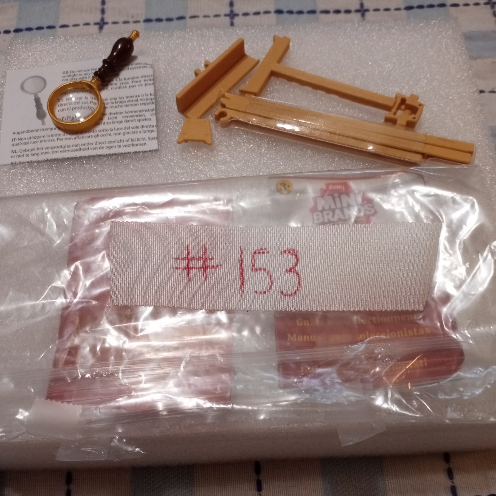ZURU MINI BRANDS CREATE MASTERPIECE LOT OF 4 ITEMS