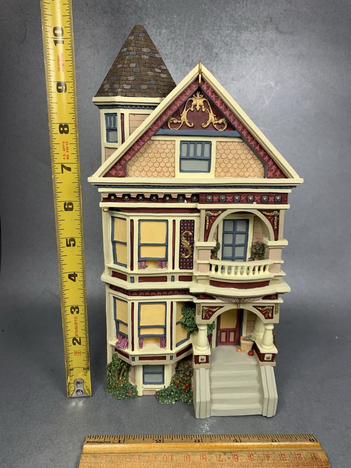 Brian Baker DejaVu Haight Ashbury #16320 Victorian House Wall Art / Figurine
