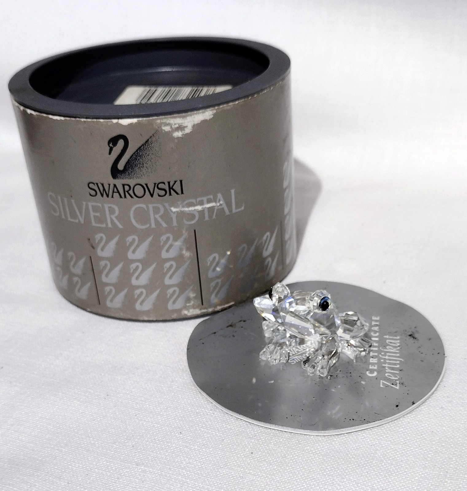 Retired Swarovski Beauties of the Lake Series FROG – 7642 000 001