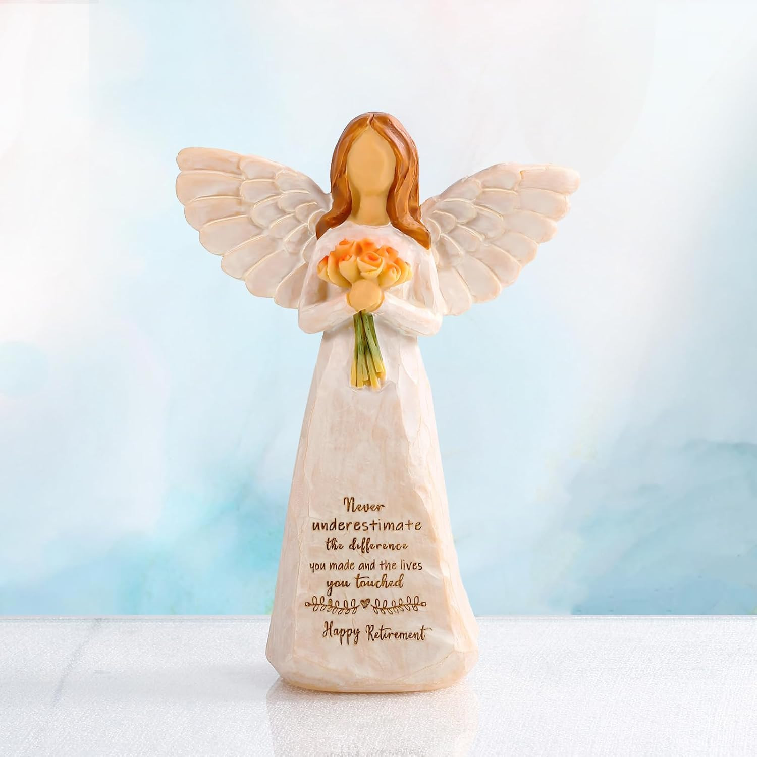 5.5″ Angel Figurine Retirement Gift for Woman Coworker or Friend