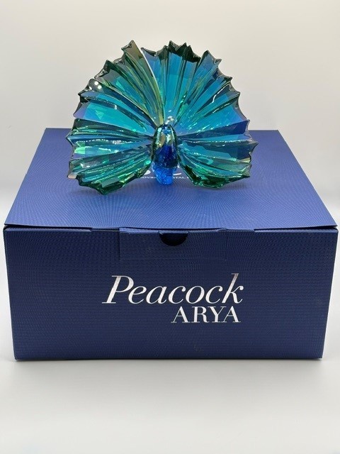 Swarovski SCS 2015 Peacock Arya Annual Edition Retired w/ Box & COA Mint