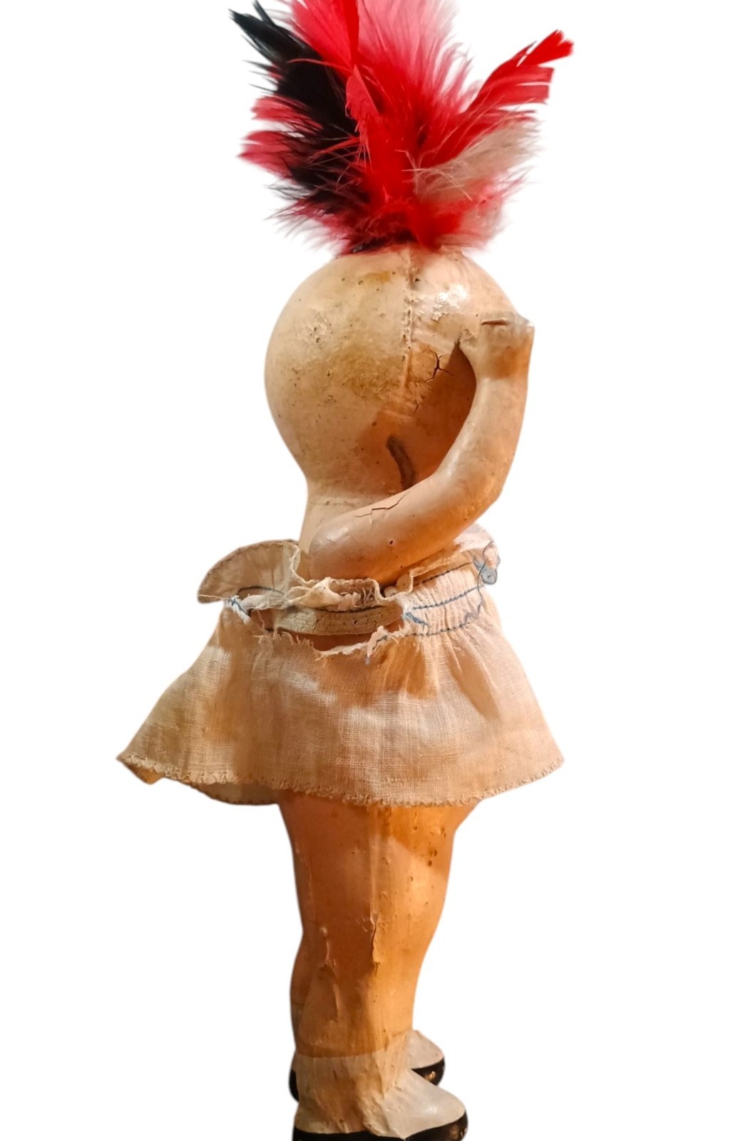 Antique Composition Kewpie Doll Toy Statue Figure 8″ Vintage