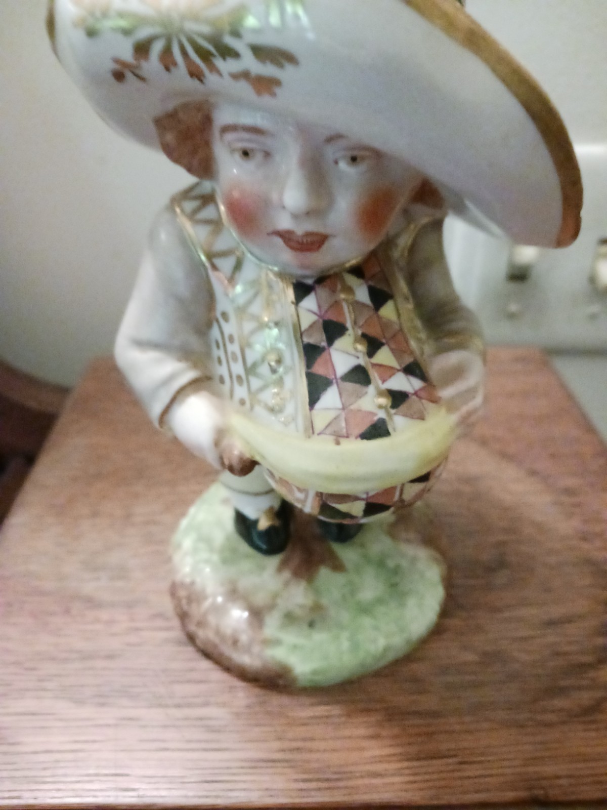 Samson Derby StyleManson House Dwarf Figurine. Early. France