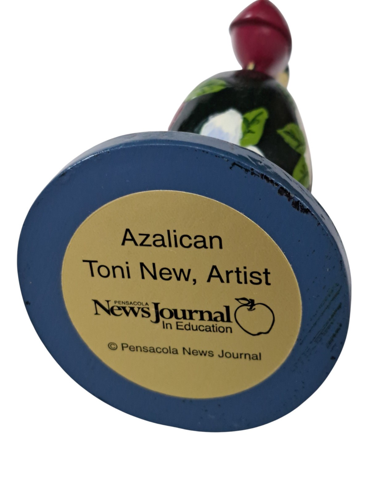 Pelicans in Paradise Pensacola News Journal Azalican Figurine Toni New 5 1/4″