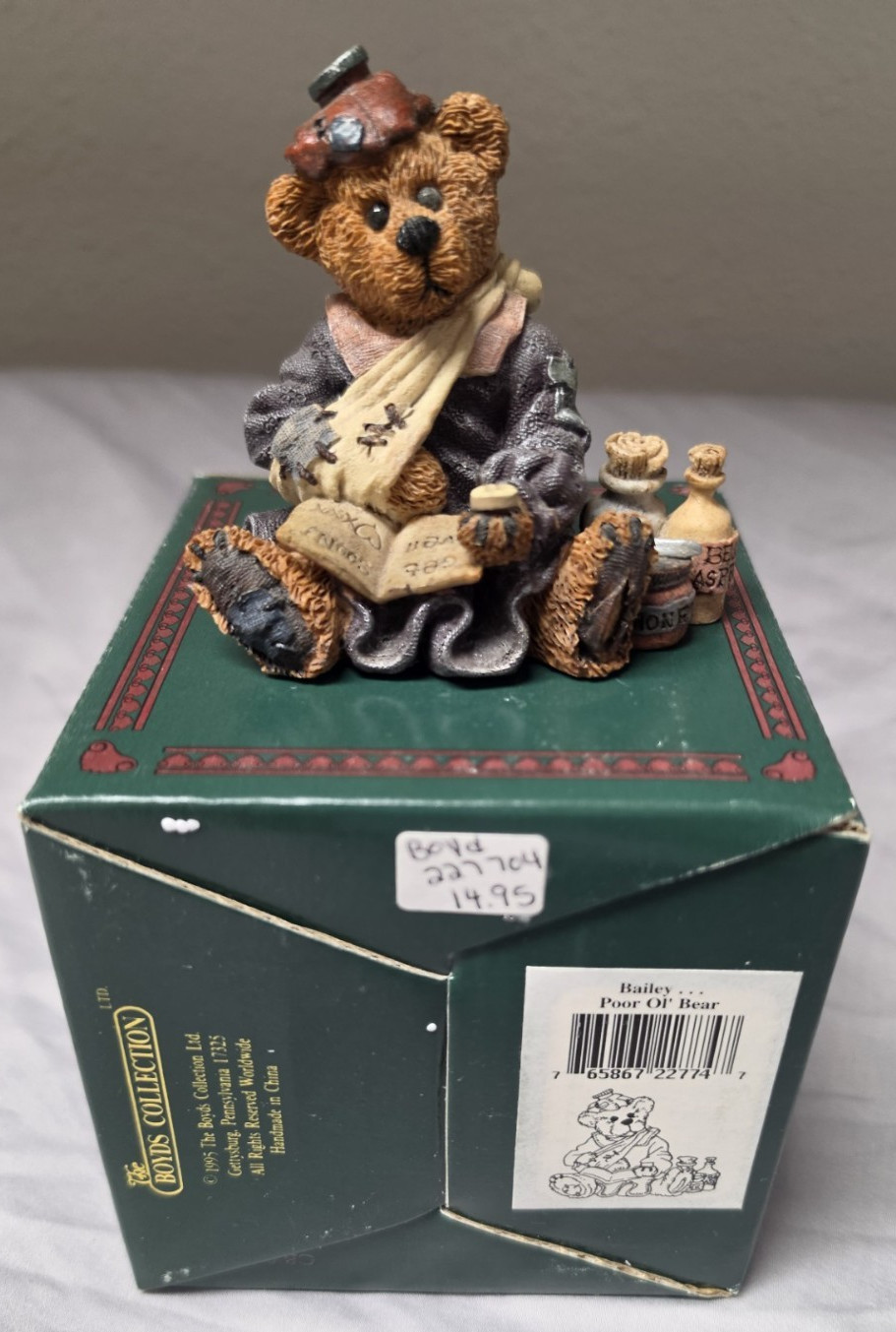 Boyds Bears And Friends The Bearstone Collection Lot of 12 all including Bailey