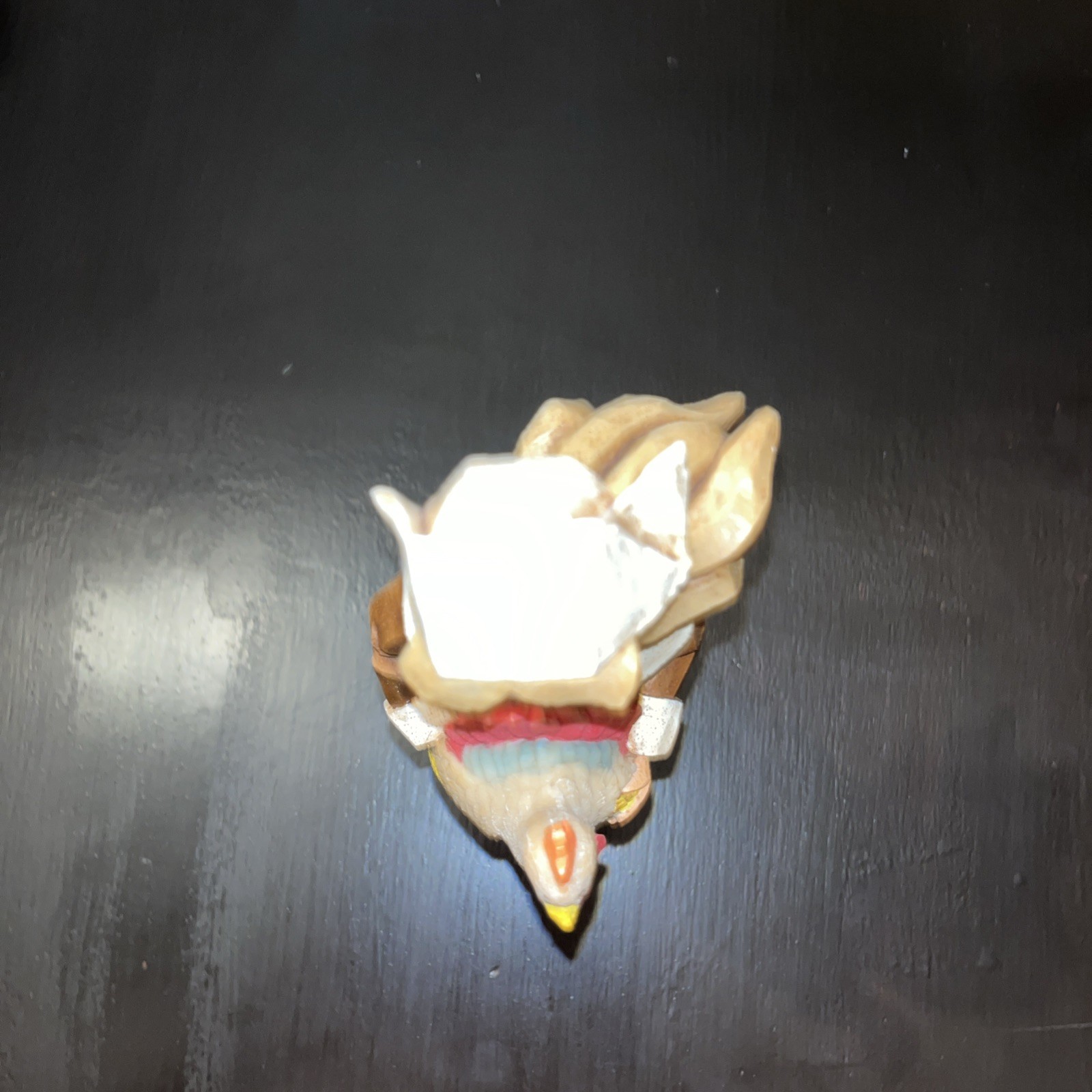 Pacific Rim Pilgrim Woman Turkey Thanksgiving Stone Resin Cubist 12” READ AS IS